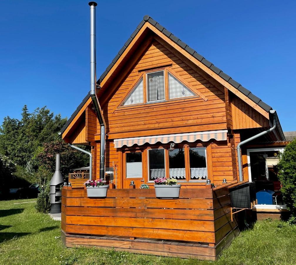 Вилла Blockhaus - De Luet Holt Hus Борн Экстерьер фото